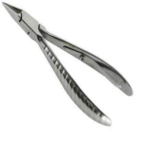 Alicate Inox Para Unha Com Ponta Reta - Mundial