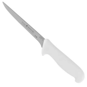 Faca Inox Desossa Cabo Branco 6" - Mundial