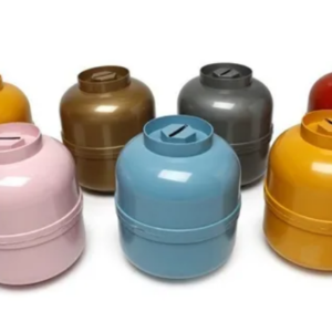 Cofre Para Moedas Dinheiro Plastico Extra Grande 24x19cm