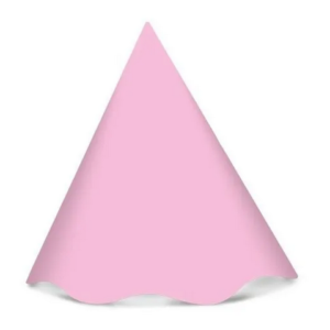 Chapéu Aniversário Rosa Bebê C/8 Unidades - Regina Festa