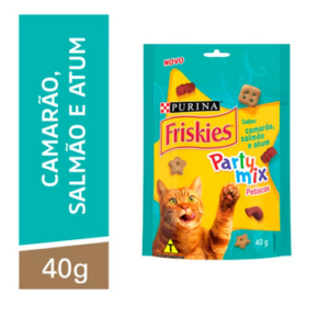 Petisco Friskies Sabor Camarão Para Gatos - 40g