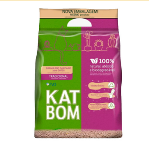 Granulado Higiênico Kat Bom Tradicional Para Gatos