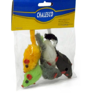 Brinquedo Chalesco Para Gatos Ratinhos