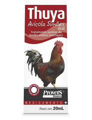 Medicamento Thuya Provets Para Aves 20ml