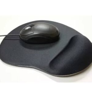Mouse Pad Com Apoio Ergonômico Base Emborrachada