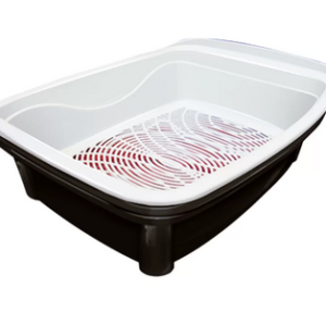 Banheira Classic Plus Furacão Pet Para Gatos Preta