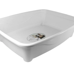 Bandeja Para Gatos Classic Branco - Furacão Pet