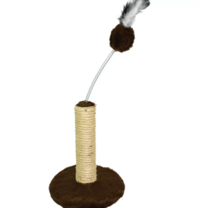 Brinquedo Arranhador São Pet Para Gatos 1 Plataforma Marrom