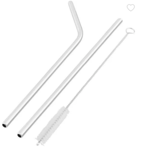 Canudo 2 Unidades Reutilizaveis E Escova - Mimo