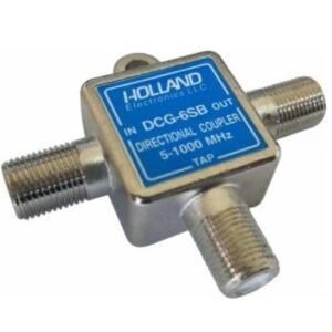 Plug Coaxial Conector Tap Tomada Blindada Divisor De Sinal De Antena Dcg-6sb
