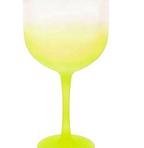 Taça Gin Degradê Amarelo