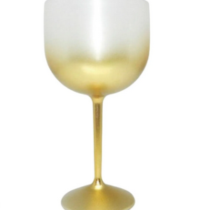 Taça Gin Degradê Dourado