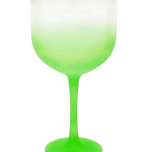 Taça Gin Degradê Verde Limão