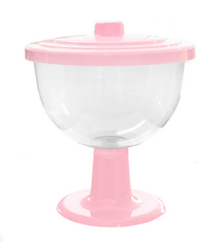 Baleiro Bomboniere 1,6l - Rosa Bebê