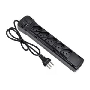 Filtro De Linha Extensão Régua Tomada Bivolt Com Fusível