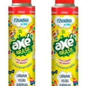 2 Espuma Carnaval Spray Espuminha Festa 400ml
