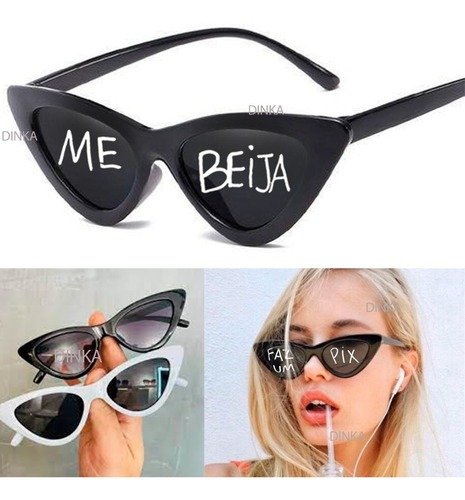 óculos Sol Gatinho Frases Casamento Balada Festa Aniversario