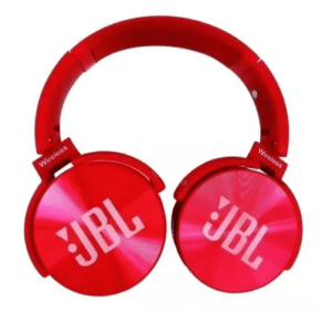 Fone De Ouvido On-ear Sem Fio Jbl Everest Jb950 Vermelho