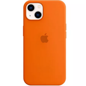 Capa Protetora Premium Silicone Case Laranja Com Design 13 Normal