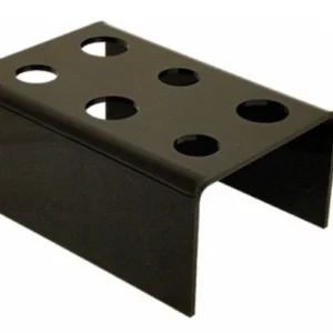 Suporte Pizza Cone Temaki Sorvete Doce Batatas 6 Furos Preto