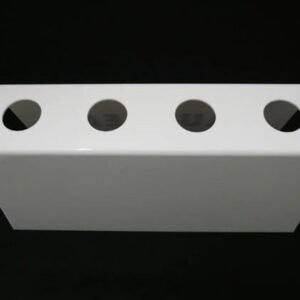 Suporte Branco Pizza Cone Temaki Sorvete Batatas Mesa 4cones