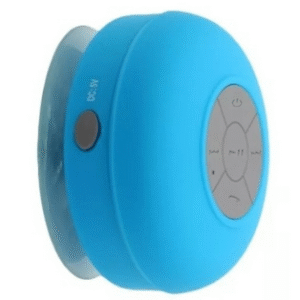 Caixa De Som Banheiro Resiste A água Bluetooth Android E Ios Azul