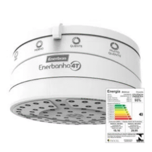 Ducha Enerbanho 4t 6800w Enerbras Branco 220v