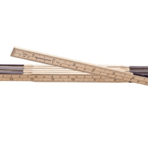 Escala Métrica Madeira 1m