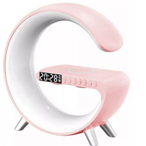 G Speaker Smart Station Luminária De Som E Carregador Rosa Cor Rosa-claro 110v/220v